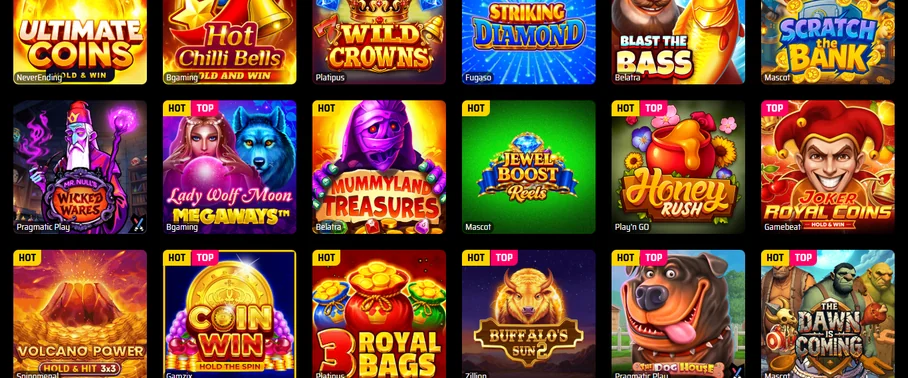Hrajte automaty SlotsVader Casino
